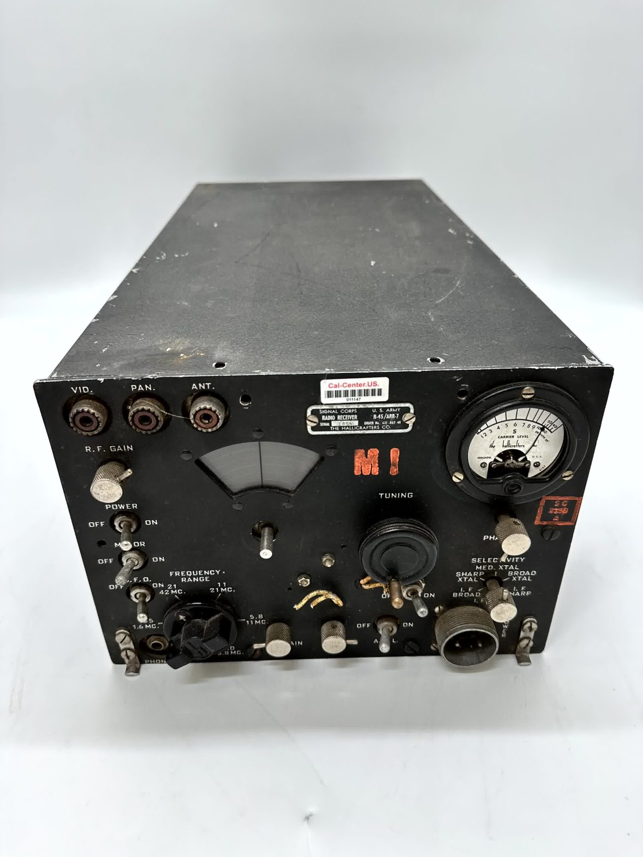 Radio Receiver R45/ARR7 The History Of The Radio